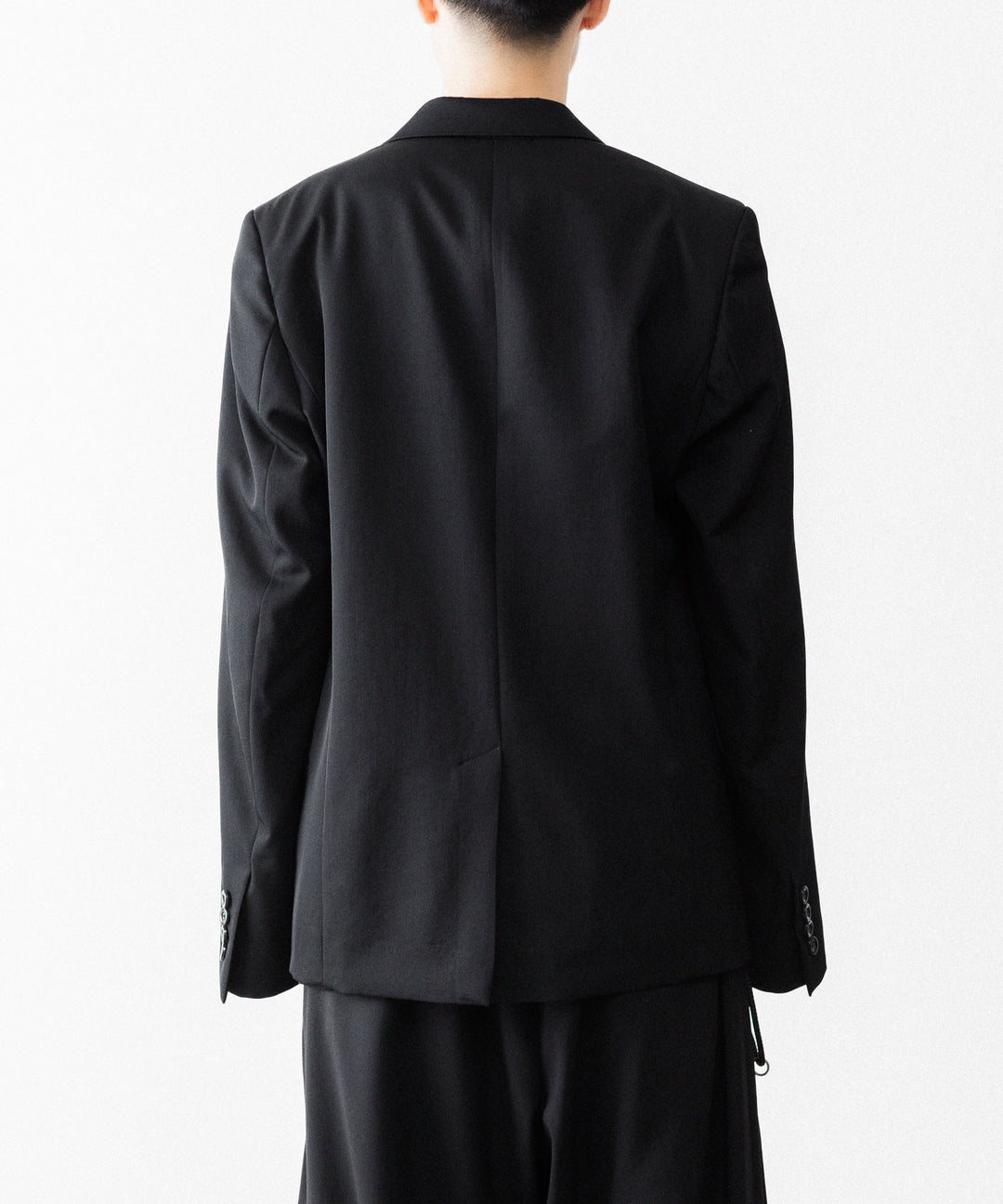 UJOH((ウジョー)の2BS TRIM BELT JKT - BLACKの公式通販サイトsession福岡セレクトショップ