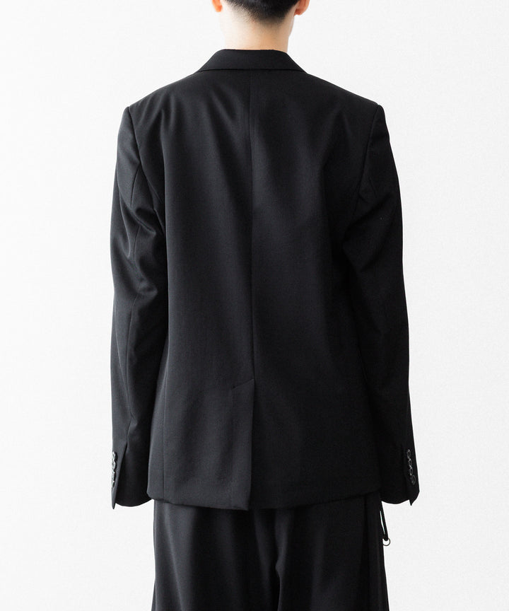 UJOH((ウジョー)の2BS TRIM BELT JKT - BLACKの公式通販サイトsession福岡セレクトショップ