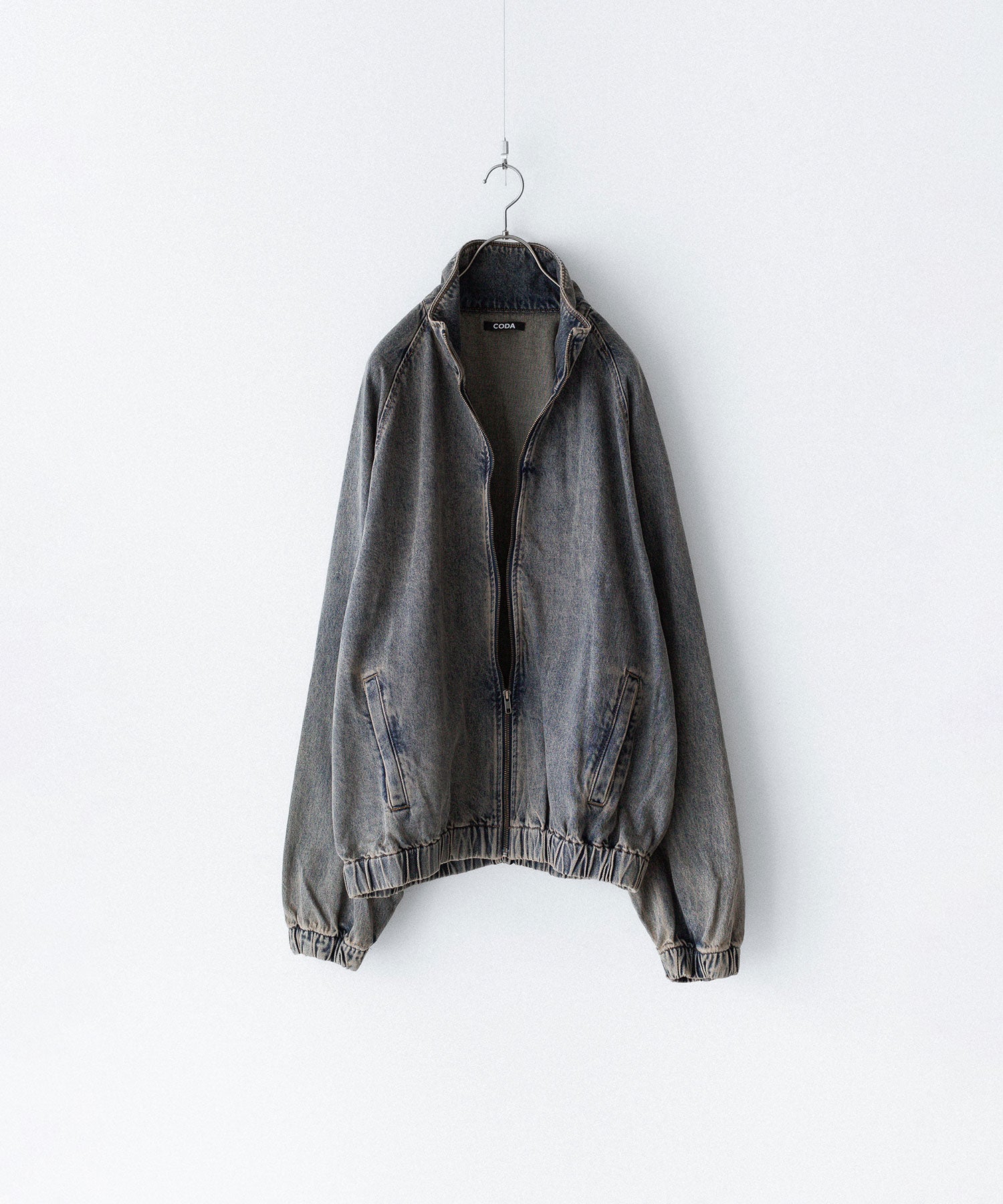 CODA / コーダ】GREY ACID WASH DENIM PRO SPORTS JACKET - GREY