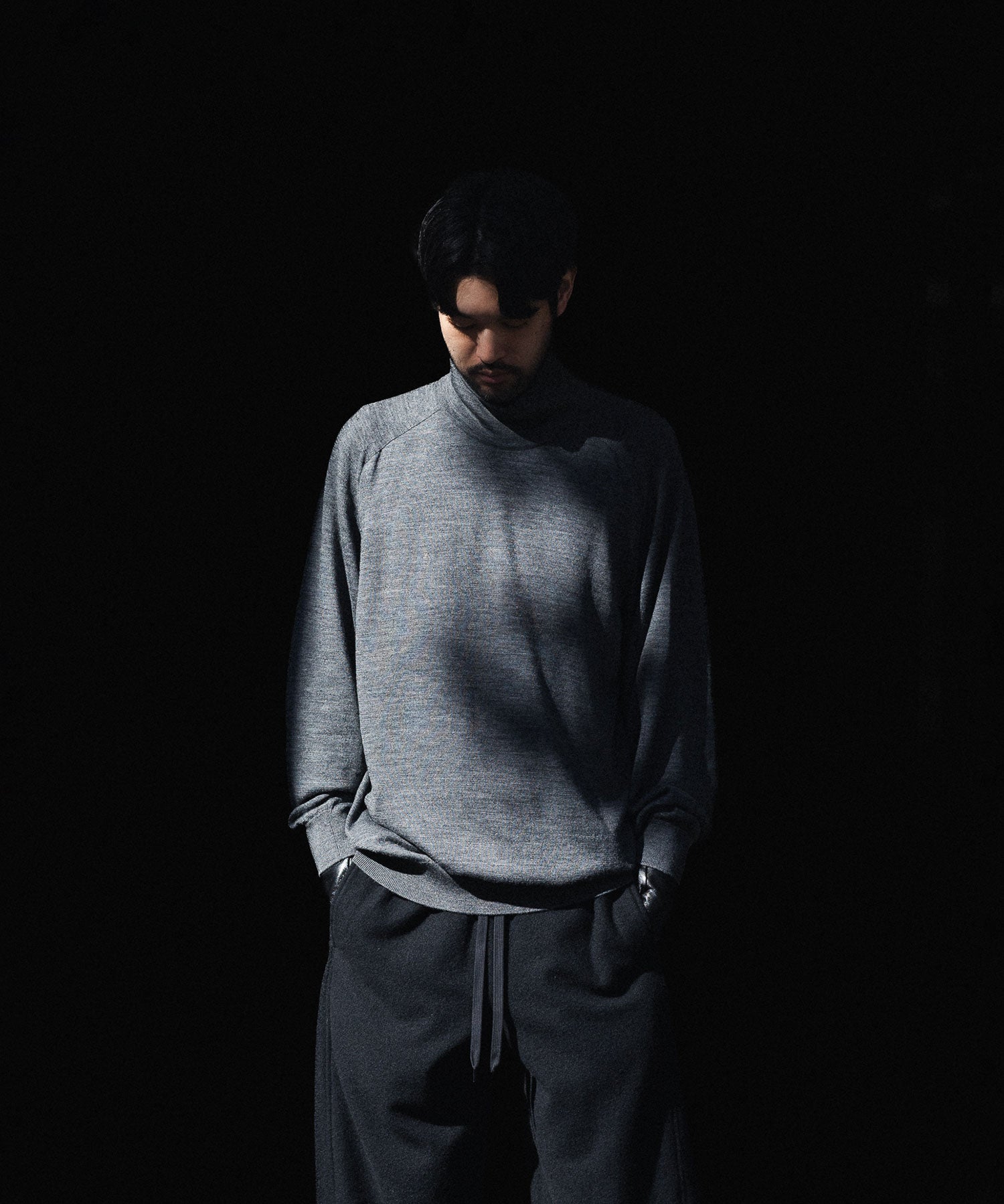 UMEDA ウメダの12GG HIGHNECK PULLOVERのGREY 公式通販サイトsession福岡セレクトショップ