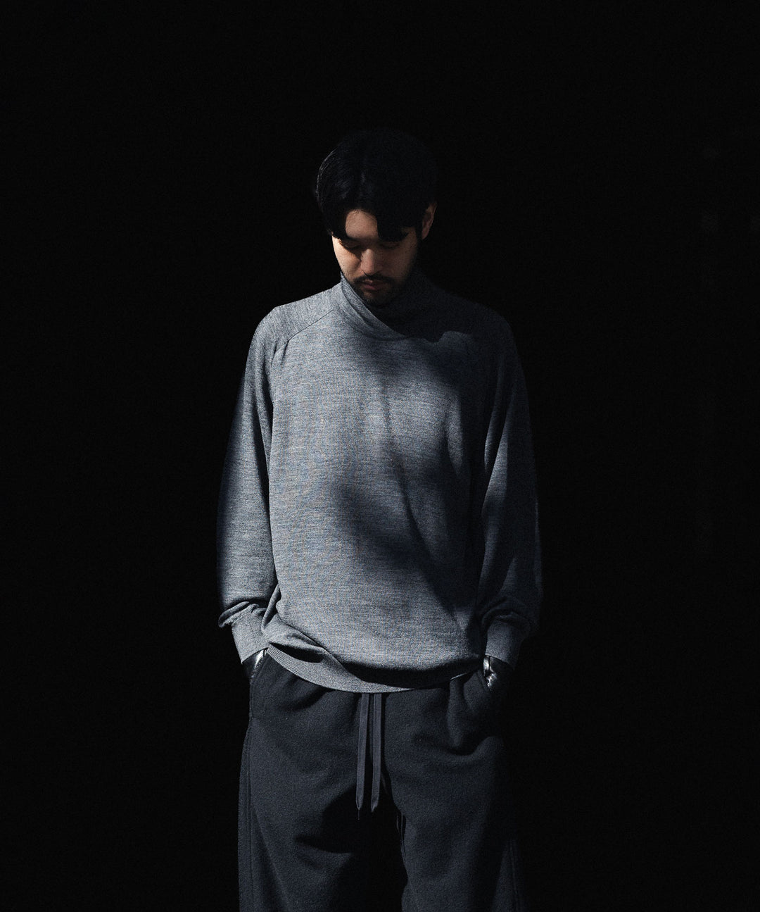 UMEDA ウメダの12GG HIGHNECK PULLOVERのGREY 公式通販サイトsession福岡セレクトショップ