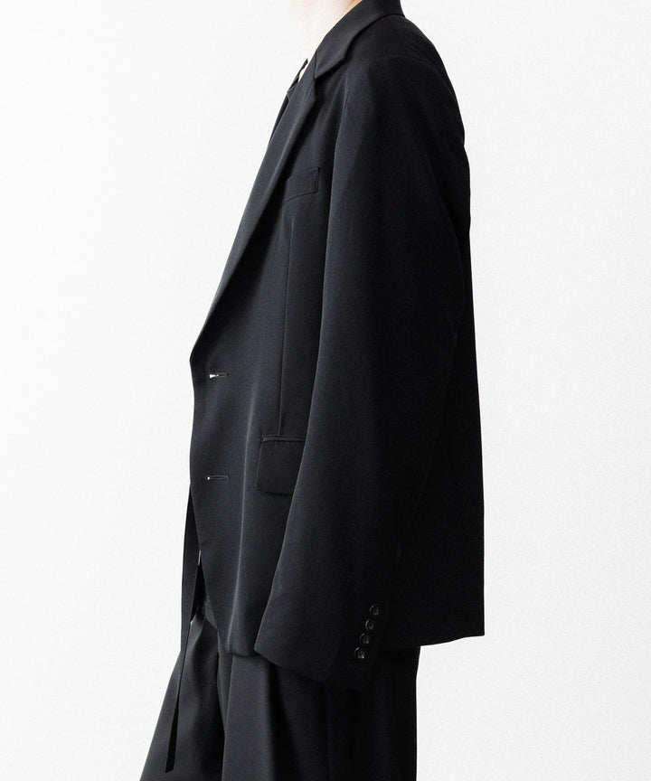 UJOH((ウジョー)の2BS TRIM BELT JKT - BLACKの公式通販サイトsession福岡セレクトショップ