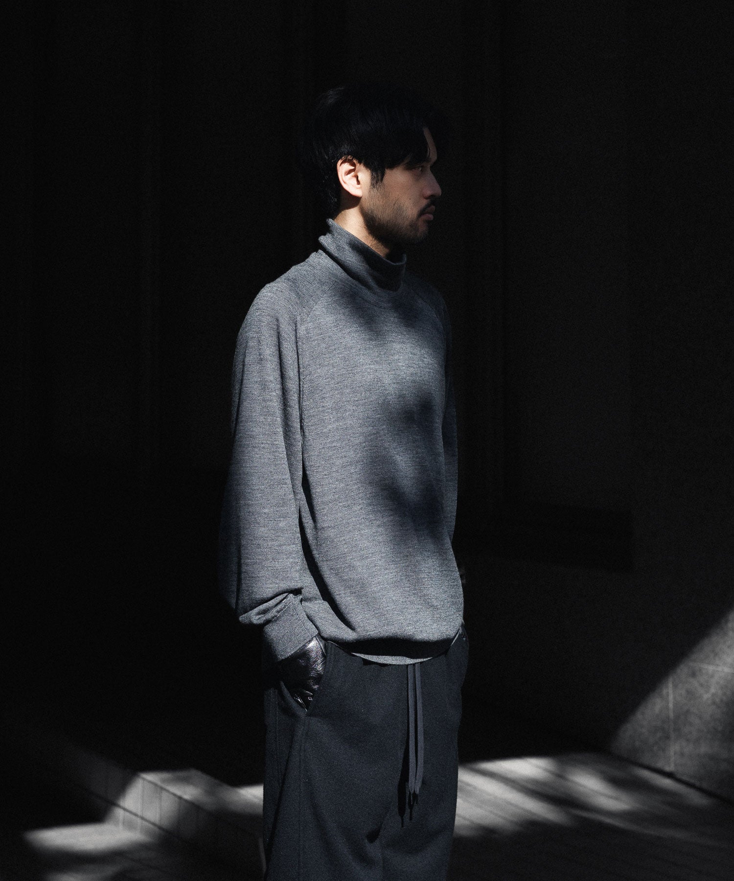 UMEDA ウメダの12GG HIGHNECK PULLOVERのGREY 公式通販サイトsession福岡セレクトショップ