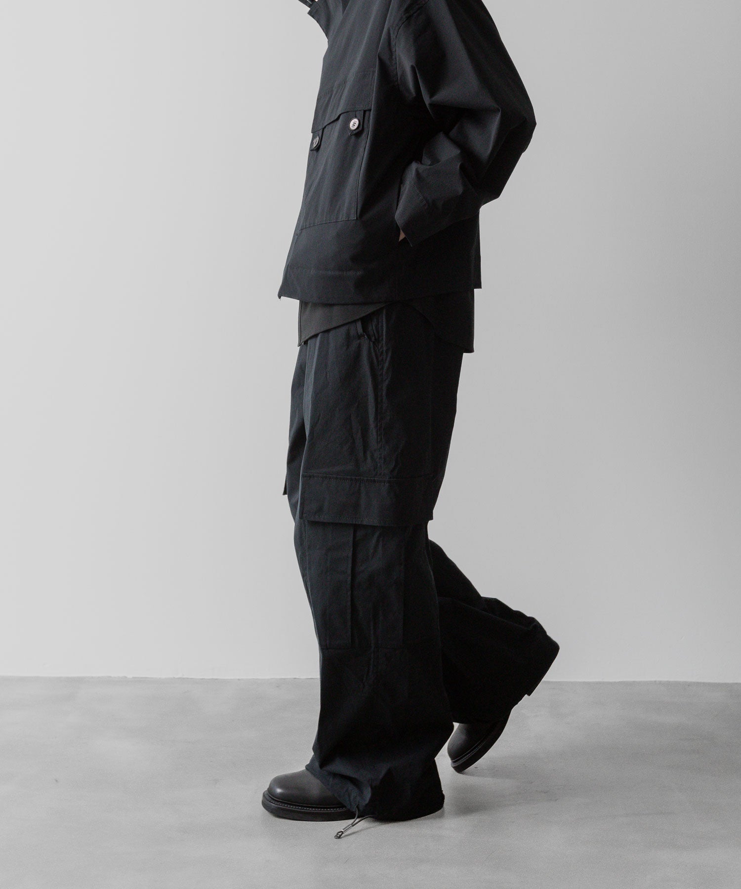 VEIN ヴェインのCO/NY STRETCH WEATHER FILED CARGO TROUSERS - BLACKの公式通販サイトsession福岡セレクトショップ