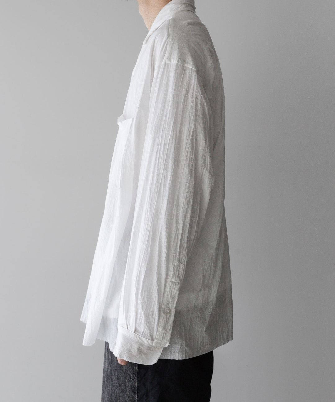 【KANEMASA PHIL.】24ss カネマサフィル 46G ARTISAN JERSEY SHIRT - WHITE sessionセッション福岡セレクトショップ 公式通販サイト
