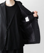 画像をギャラリービューアに読み込む, UJOH((ウジョー)の2BS TRIM BELT JKT - BLACKの公式通販サイトsession福岡セレクトショップ
