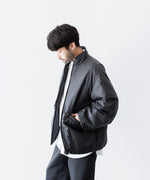 画像をギャラリービューアに読み込む, paratrait パラトレイトのPMEMBRANE SHELL PUFF BLOUSON のCHARCOAL 公式通販サイトsession福岡セレクトショップ
