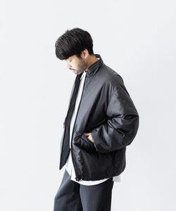paratrait / パラトレイト】MEMBRANE SHELL PUFF BLOUSON - CHARCOAL
