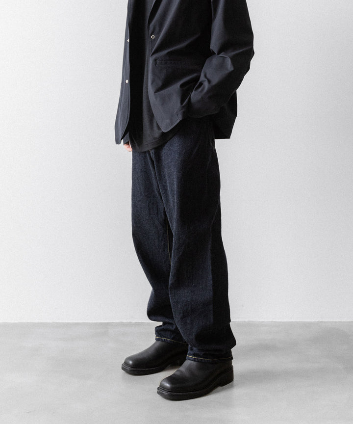 【ssstein】TWIST SEAM ECO DENIM JEANS - INDIGO(OW)