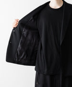 画像をギャラリービューアに読み込む, UJOH((ウジョー)の2BS TRIM BELT JKT - BLACKの公式通販サイトsession福岡セレクトショップ
