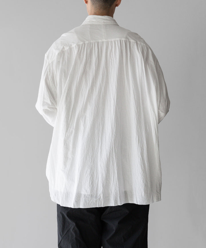 【KANEMASA PHIL.】24ss カネマサフィル 46G ARTISAN JERSEY SHIRT - WHITE sessionセッション福岡セレクトショップ 公式通販サイト