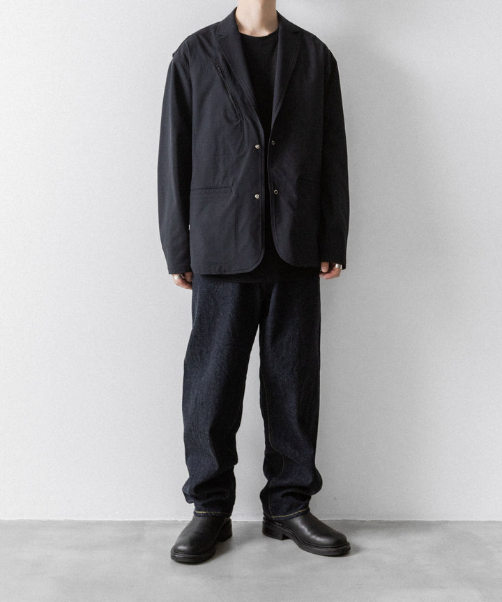 【ssstein】TWIST SEAM ECO DENIM JEANS - INDIGO(OW)