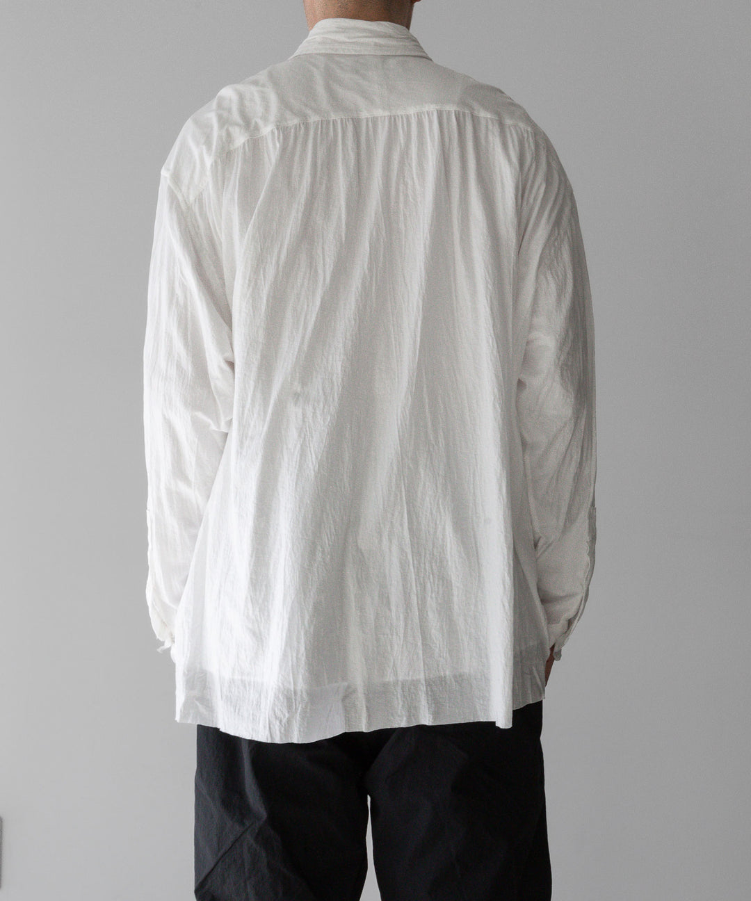 【KANEMASA PHIL.】24ss カネマサフィル 46G ARTISAN JERSEY SHIRT - WHITE sessionセッション福岡セレクトショップ 公式通販サイト