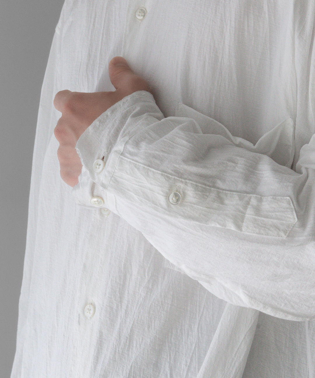 【KANEMASA PHIL.】24ss カネマサフィル 46G ARTISAN JERSEY SHIRT - WHITE sessionセッション福岡セレクトショップ 公式通販サイト