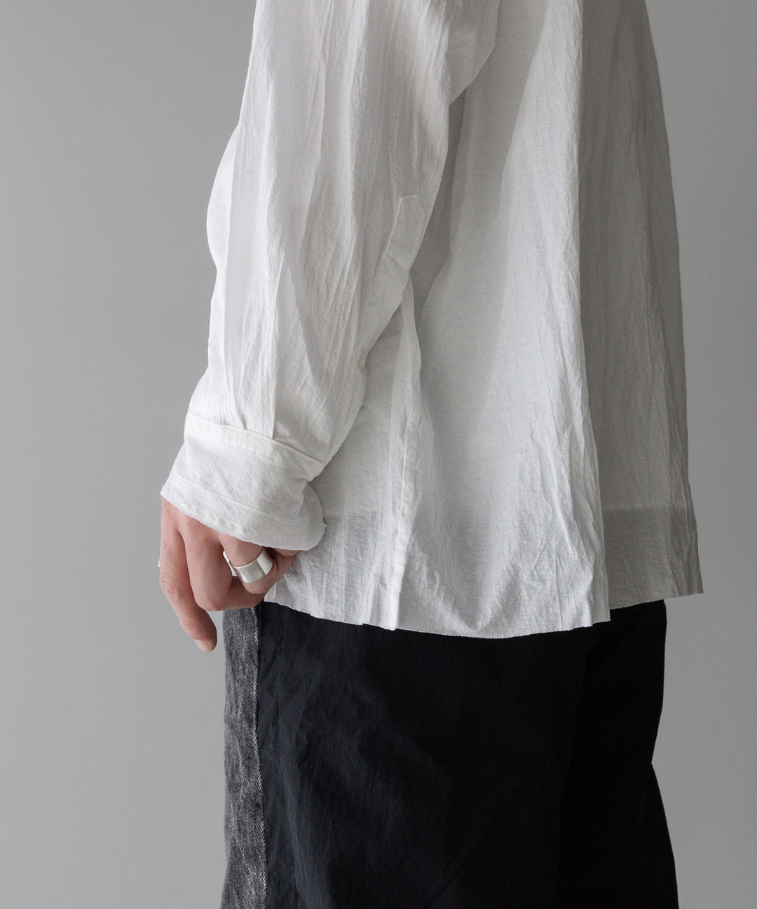 【KANEMASA PHIL.】24ss カネマサフィル 46G ARTISAN JERSEY SHIRT - WHITE sessionセッション福岡セレクトショップ 公式通販サイト
