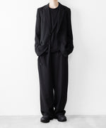 画像をギャラリービューアに読み込む, UJOH((ウジョー)の2BS TRIM BELT JKT - BLACKの公式通販サイトsession福岡セレクトショップ
