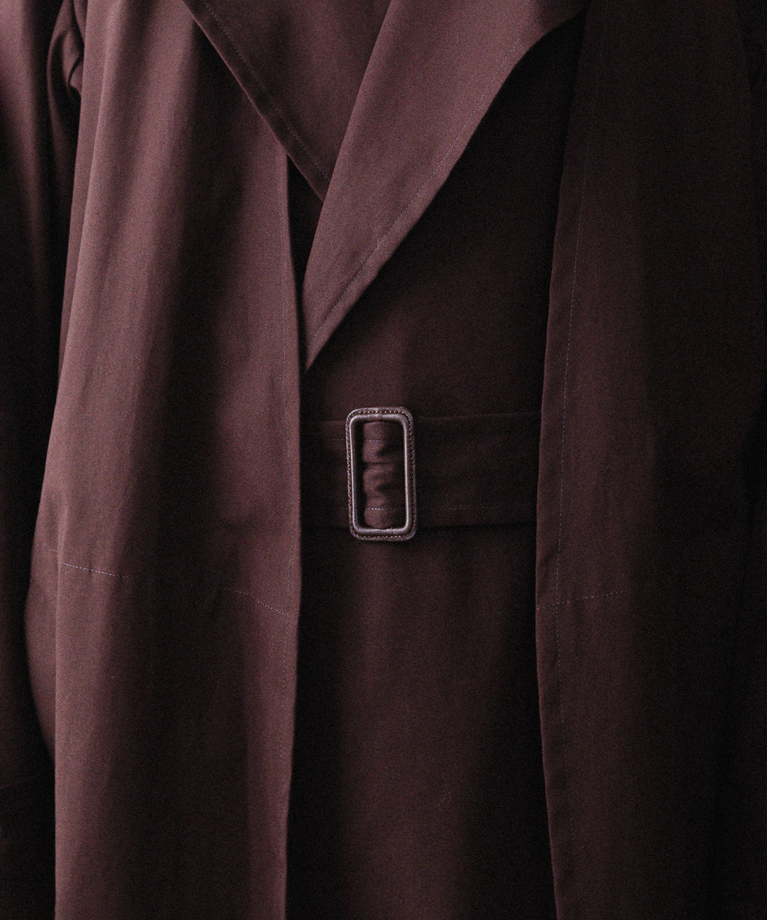 ANTHEM A-アンセムエーのLAYERED WATERPROOF COTTON OVER COATのBURGUNDY公式通販サイトsession福岡セレクトショップ