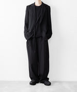 画像をギャラリービューアに読み込む, UJOH((ウジョー)の2BS TRIM BELT JKT - BLACKの公式通販サイトsession福岡セレクトショップ
