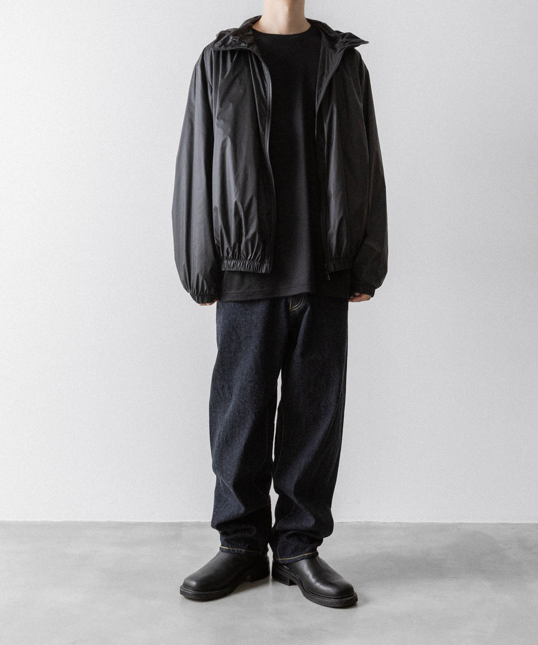 【ssstein】TWIST SEAM ECO DENIM JEANS - INDIGO(OW)
