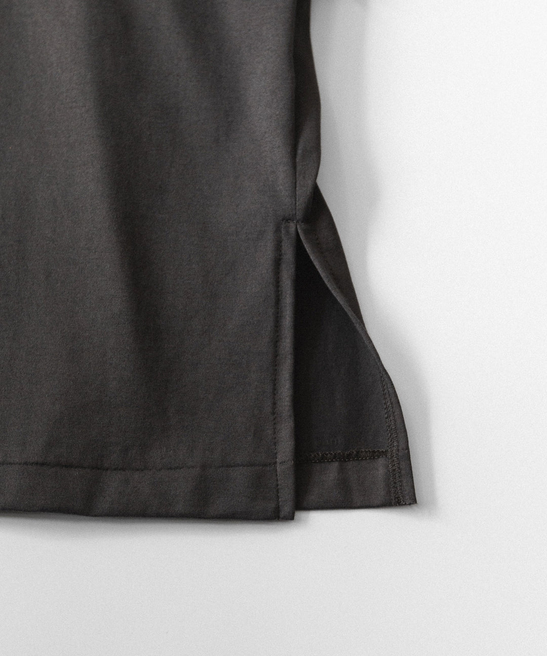 INTÉRIM インテリム HYPER BIG HIGH GAUGE SUVIN JERSEY POLO SHIRTのSMOKE BLACK 公式通販サイトsession福岡セレクトショップ