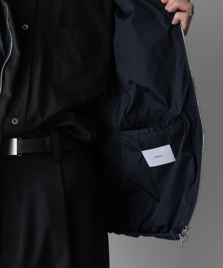 【stein】ssstein シュタインのNYLON TAFTA HOODED VESTのDARK NAVY　 公式通販サイトsession福岡セレクトショップ