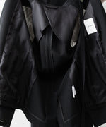 画像をギャラリービューアに読み込む, UJOH((ウジョー)の2BS TRIM BELT JKT - BLACKの公式通販サイトsession福岡セレクトショップ
