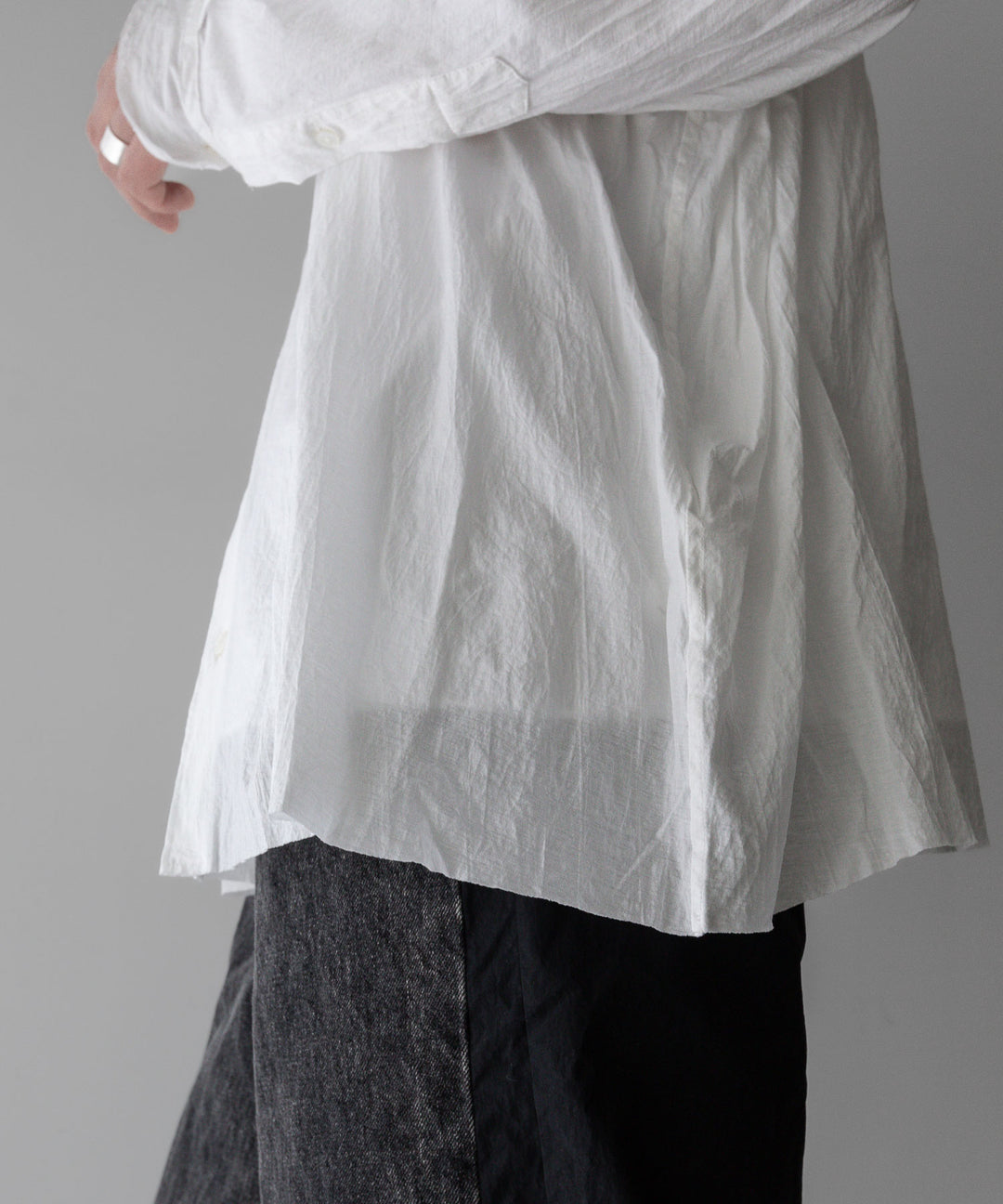 【KANEMASA PHIL.】24ss カネマサフィル 46G ARTISAN JERSEY SHIRT - WHITE sessionセッション福岡セレクトショップ 公式通販サイト