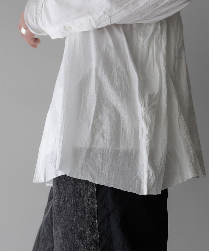 【KANEMASA PHIL.】24ss カネマサフィル 46G ARTISAN JERSEY SHIRT - WHITE sessionセッション福岡セレクトショップ 公式通販サイト