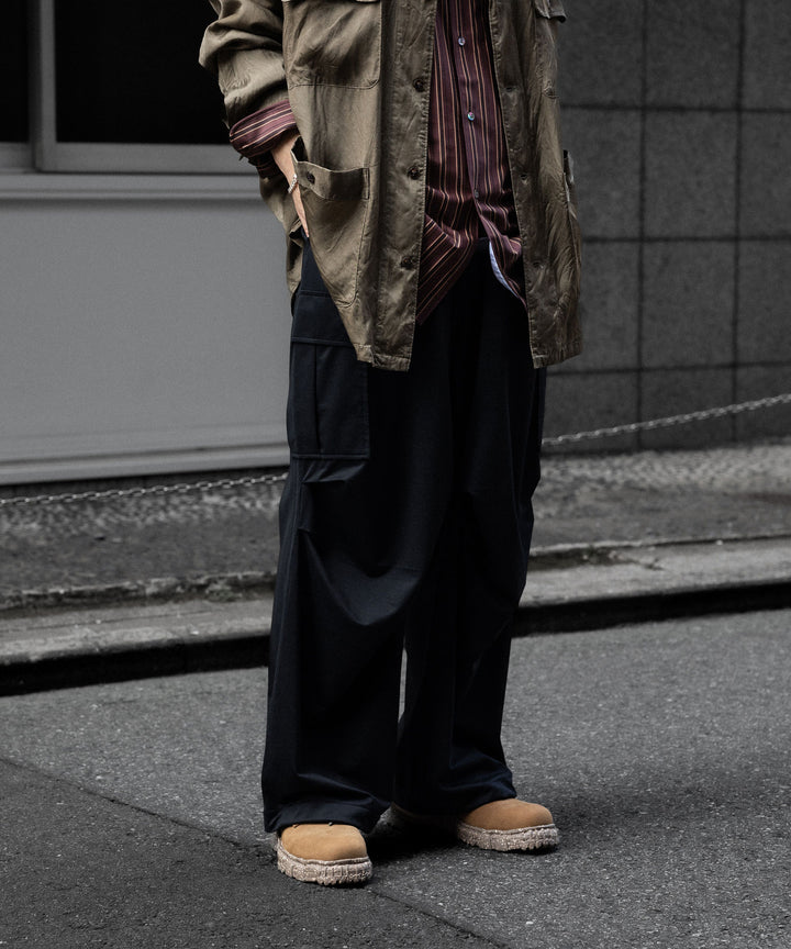KANEMASA PHIL. カネマサフィル46G OVER CARGO PANTS - BLACK 公式通販サイトsession福岡セレクトショップ