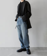 画像をギャラリービューアに読み込む, ssstein(シュタイン)の24AWコレクション OVERSIZED SINGLE BREASTED LONG JACKET - DARK CHARCOAL 公式通販サイトsession福岡セレクトショップ
