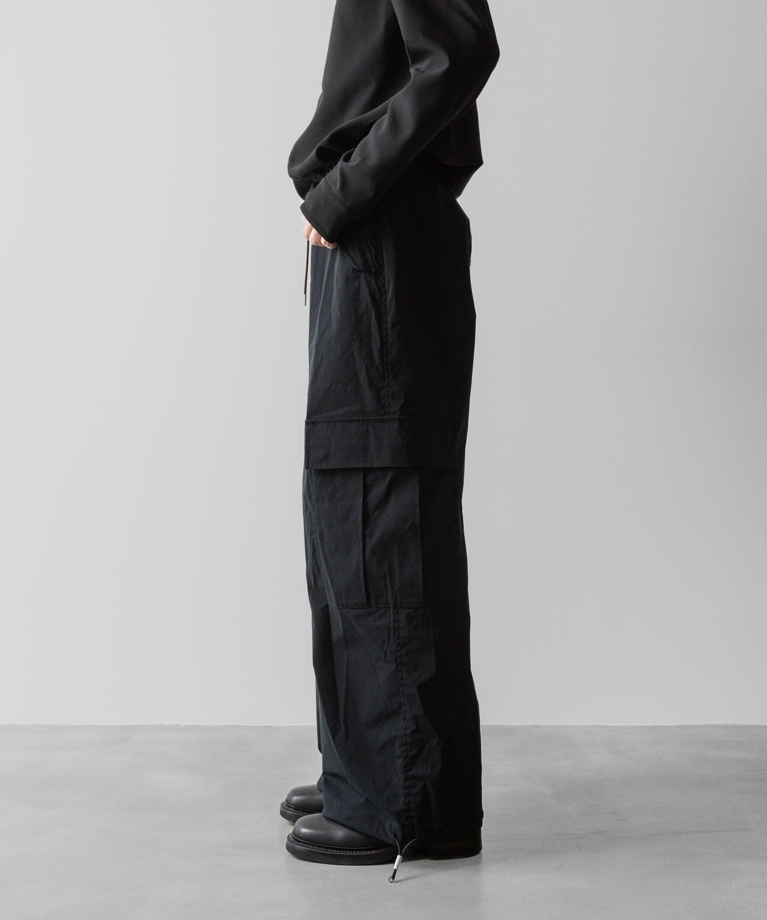 VEIN ヴェインのCO/NY STRETCH WEATHER FILED CARGO TROUSERS - BLACKの公式通販サイトsession福岡セレクトショップ