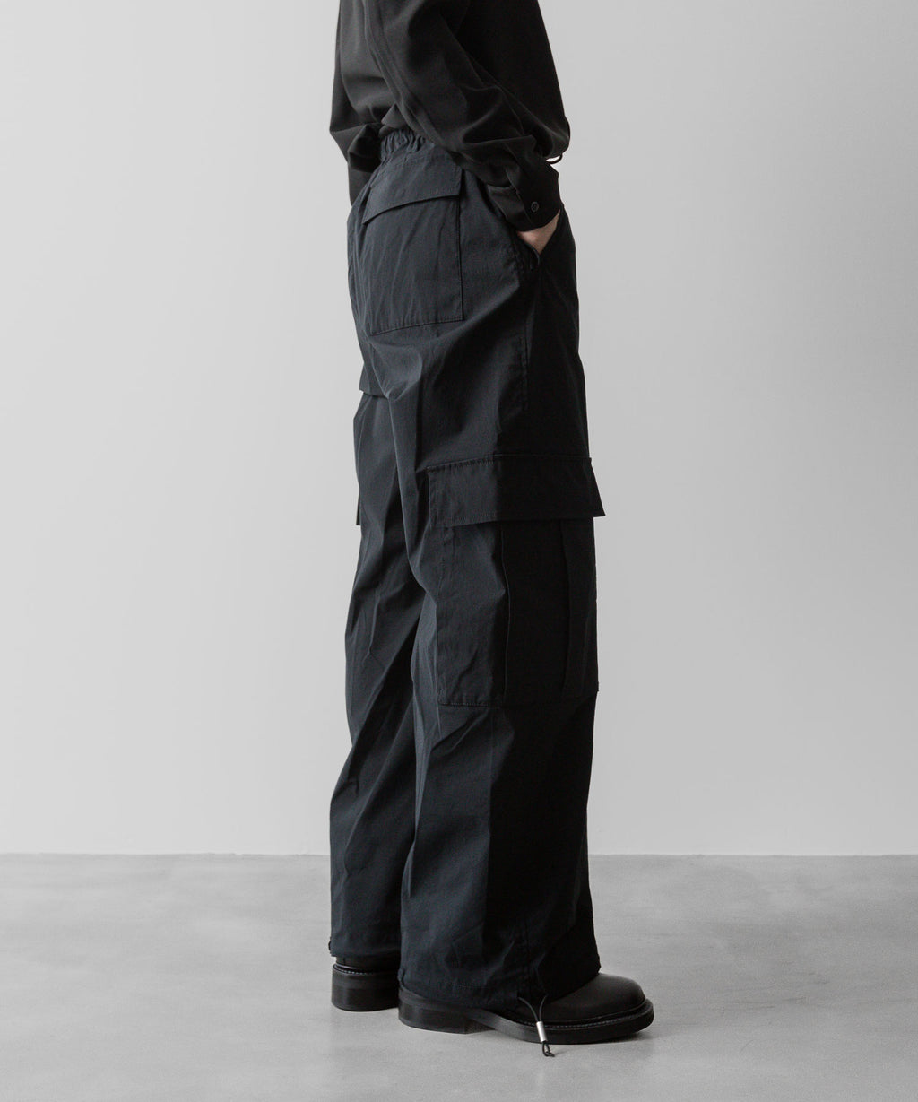 VEIN ヴェインのCO/NY STRETCH WEATHER FILED CARGO TROUSERS - BLACKの公式通販サイトsession福岡セレクトショップ