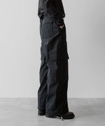 画像をギャラリービューアに読み込む, VEIN ヴェインのCO/NY STRETCH WEATHER FILED CARGO TROUSERS - BLACKの公式通販サイトsession福岡セレクトショップ
