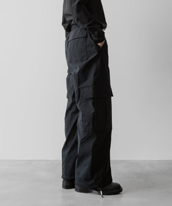 VEIN ヴェインのCO/NY STRETCH WEATHER FILED CARGO TROUSERS - BLACKの公式通販サイトsession福岡セレクトショップ