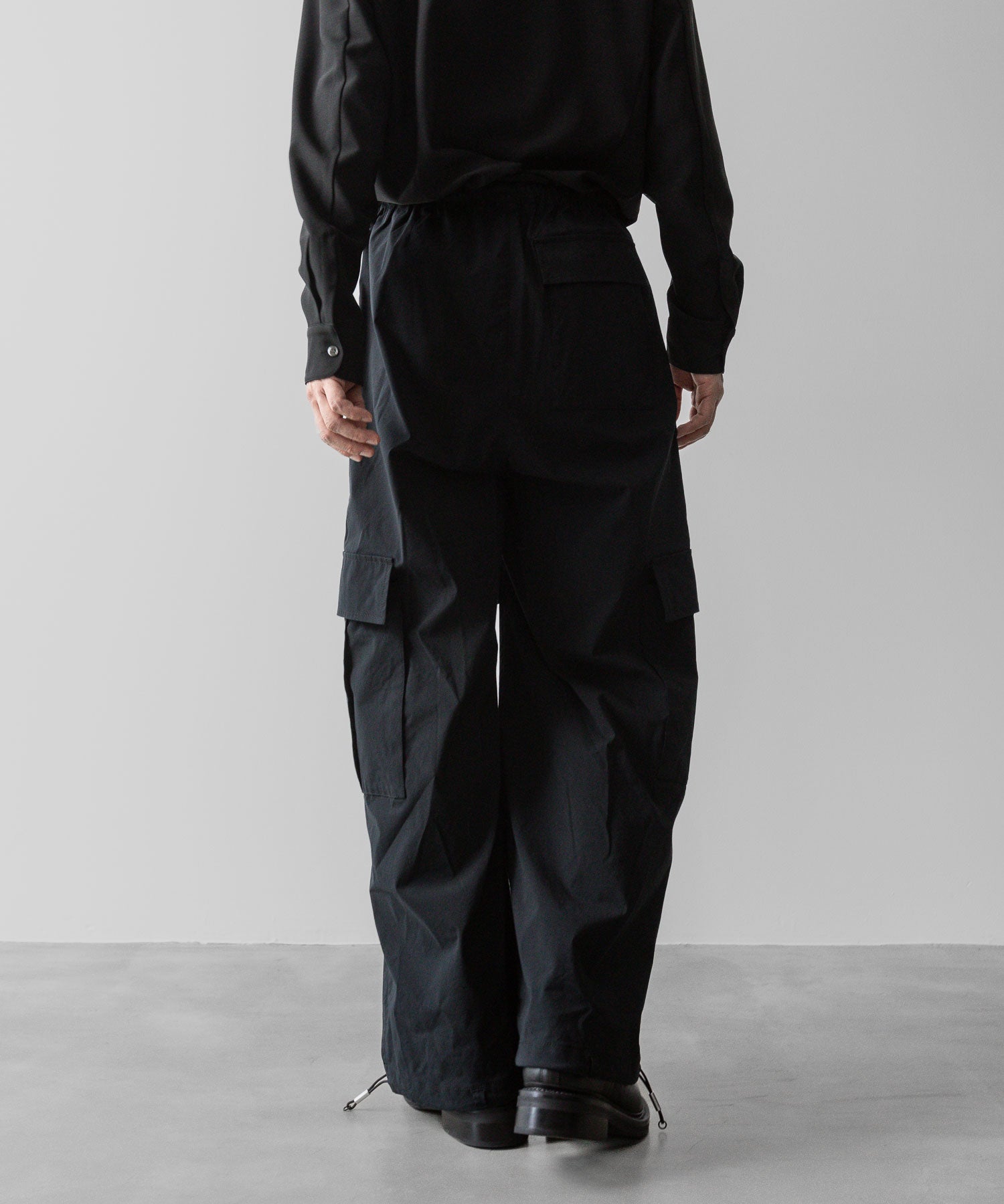 VEIN ヴェインのCO/NY STRETCH WEATHER FILED CARGO TROUSERS - BLACKの公式通販サイトsession福岡セレクトショップ