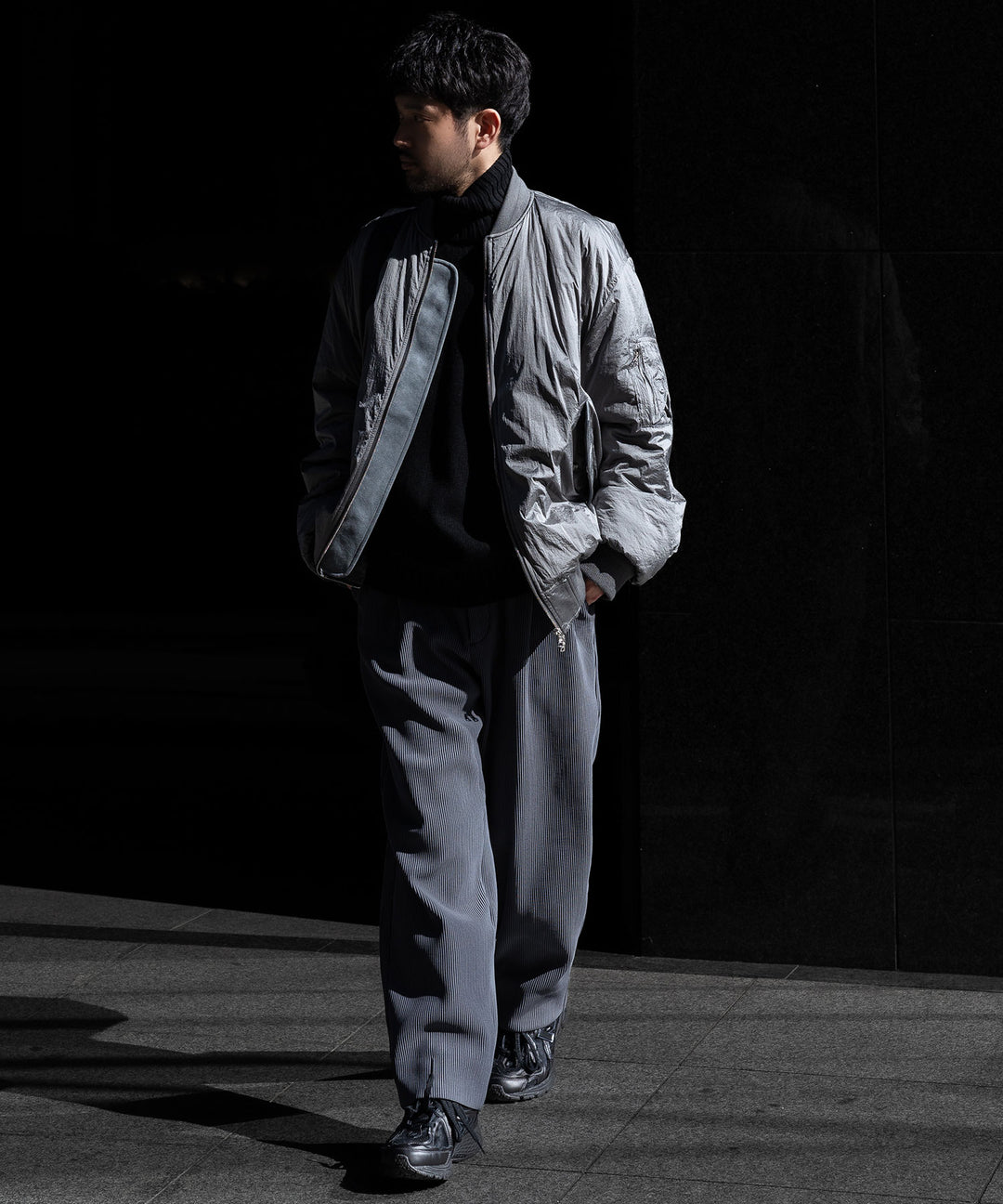 stein シュタイン 23AW OVERSIZED FLIGHT JACKET - SILVER sessionセッション福岡セレクトショップ 公式通販サイトstein シュタイン 23AW OVERSIZED FLIGHT JACKET - SILVER sessionセッション福岡セレクトショップ 公式通販サイト
