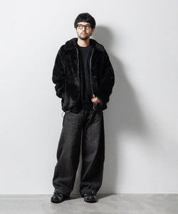 ssstein(シュタイン)の24AWコレクション ACRYLIC FUR JACKET - BLACK 公式通販サイトsession福岡セレクトショップ