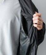 画像をギャラリービューアに読み込む, paratrait パラトレイトのPMEMBRANE SHELL PUFF BLOUSON のCHARCOAL 公式通販サイトsession福岡セレクトショップ
