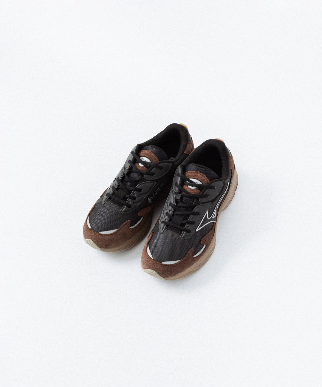 MIZUNO ミズノWAVE RIDER β GTXのBLACK×BLACK×BROWN 公式通販サイトsession福岡セレクトショップ