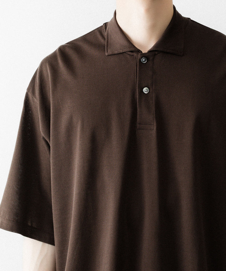 INTÉRIM - インテリムのHIGH GAUGE SEA ISLAND PIQUE HYPER BIG POLO SHIRTのMOLE公式通販サイトsession福岡セレクトショップ