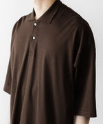 画像をギャラリービューアに読み込む, INTÉRIM - インテリムのHIGH GAUGE SEA ISLAND PIQUE HYPER BIG POLO SHIRTのMOLE公式通販サイトsession福岡セレクトショップ
