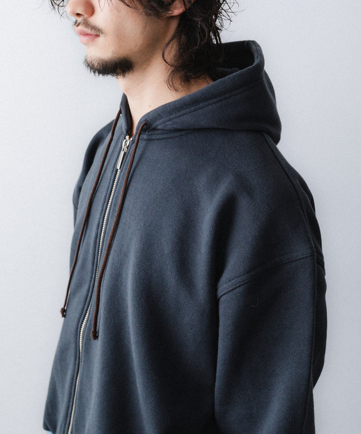 REVERBERATE - リバーバレイトのTWO TONE HOODYのNAVY公式通販サイトsession福岡セレクトショップ