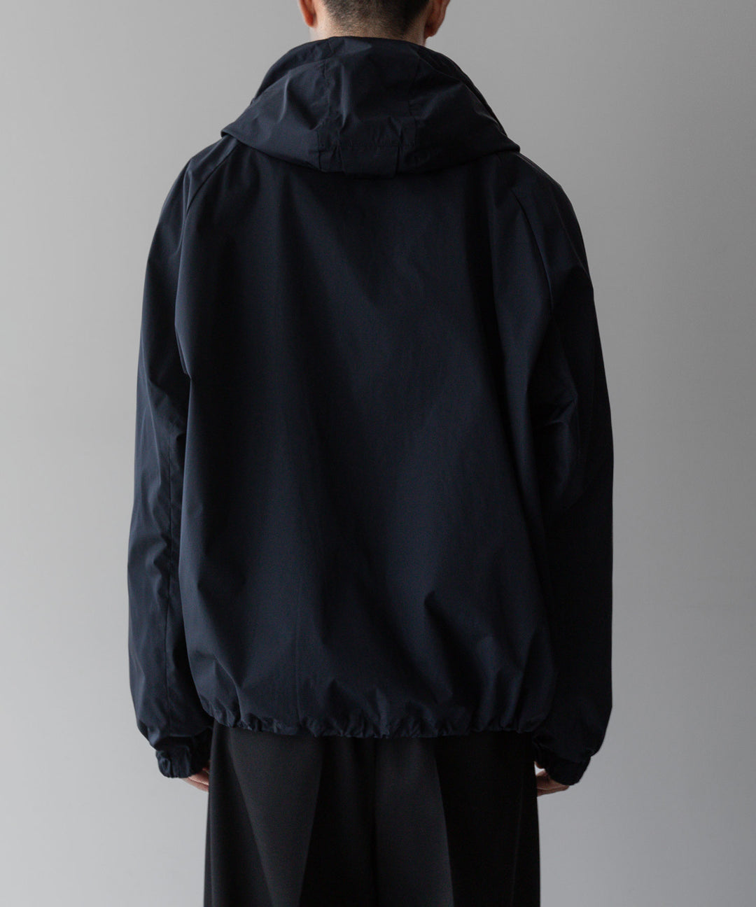 【stein】ssstein シュタインのNYLON TAFTA HOODED SHORT JACKETのDARK NAVY　 公式通販サイトsession福岡セレクトショップ