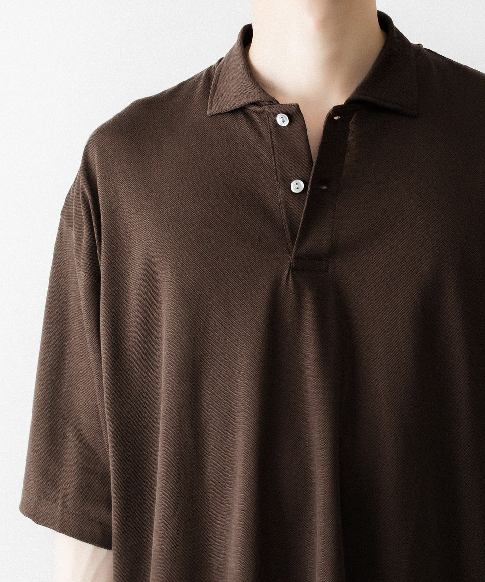 INTÉRIM - インテリムのHIGH GAUGE SEA ISLAND PIQUE HYPER BIG POLO SHIRTのMOLE公式通販サイトsession福岡セレクトショップ