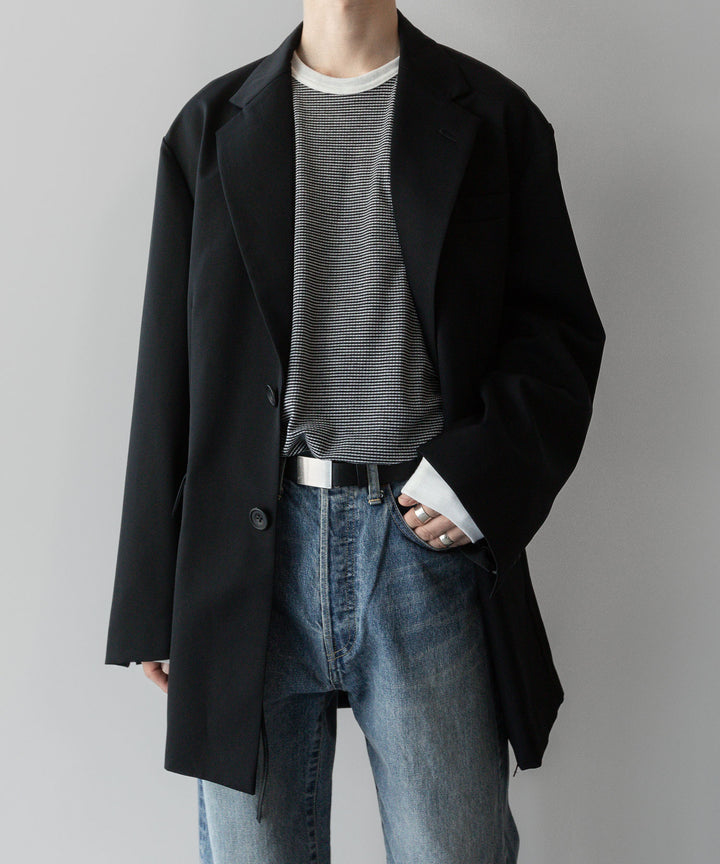 ssstein(シュタイン)の24AWコレクション STRIPED WOOL OVERSIZED LONG SLEEVE TEE - OFF 公式通販サイトsession福岡セレクトショップ