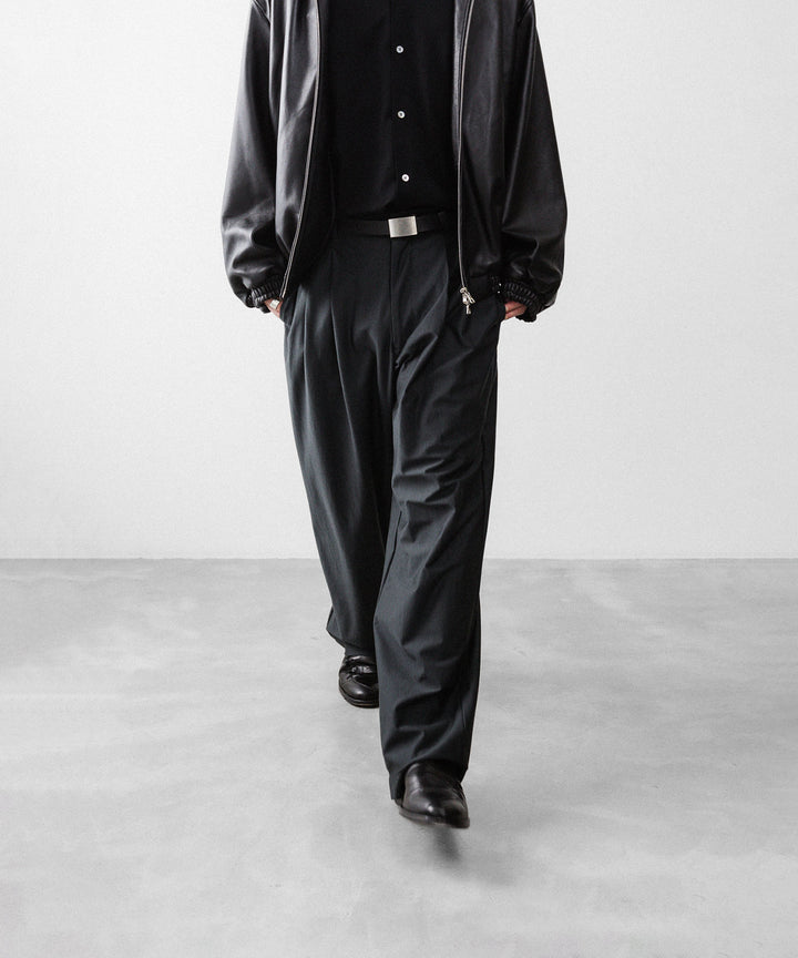KANEMASA PHIL. カネマサフィルの36G WOOL TROUSERSのCHARCOAL 公式通販サイトsession福岡セレクトショップ