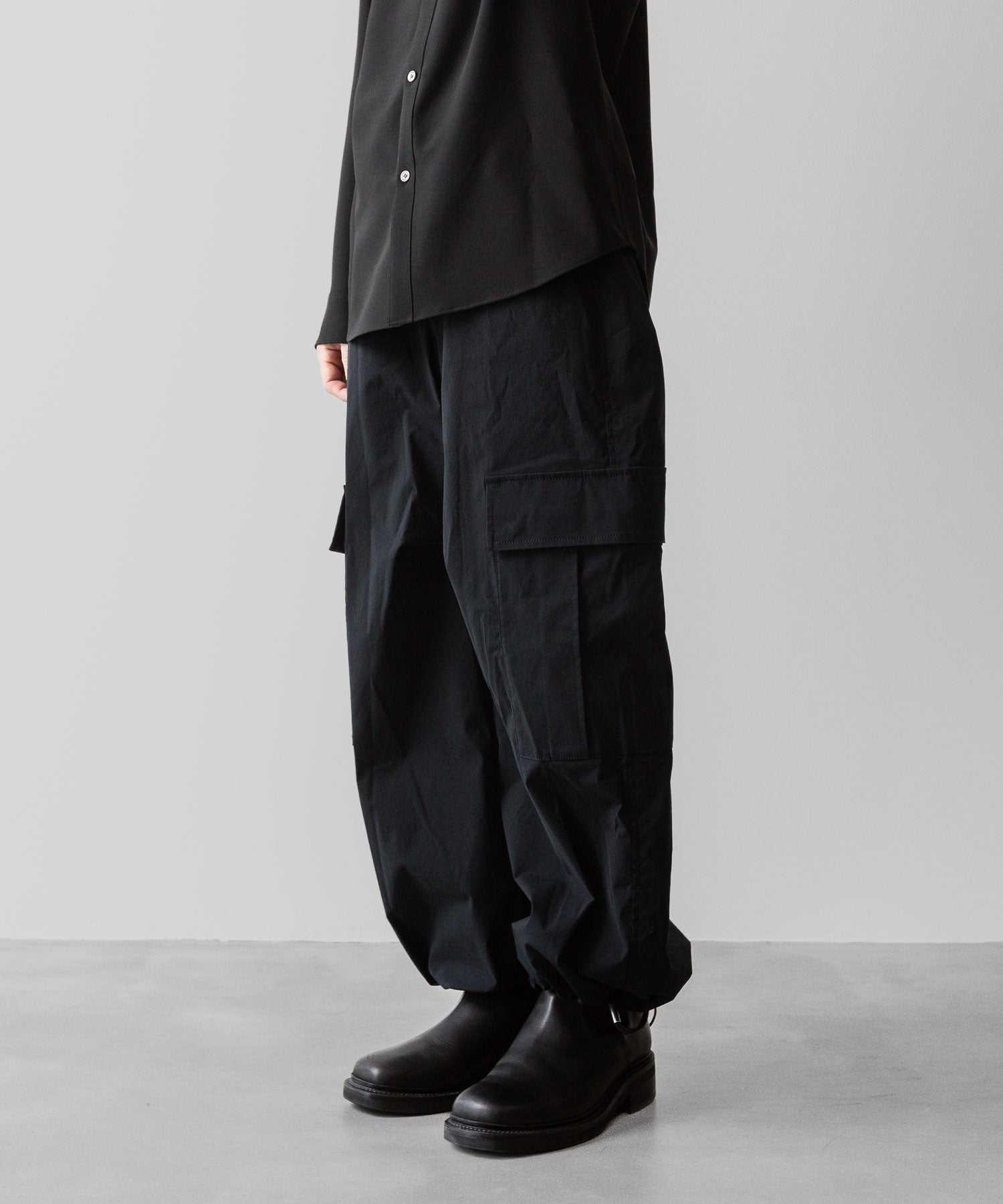 VEIN ヴェインのCO/NY STRETCH WEATHER FILED CARGO TROUSERS - BLACKの公式通販サイトsession福岡セレクトショップ