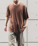 画像をギャラリービューアに読み込む, KANEMASA PHIL. カネマサフィルの18G WOOL PACK TEEのBROWN 公式通販サイトsession福岡セレクトショップ
