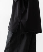 画像をギャラリービューアに読み込む, INTÉRIM - インテリムのHIGH GAUGE SEA ISLAND PIQUE HYPER BIG POLO SHIRTのBLACK公式通販サイトsession福岡セレクトショップ

