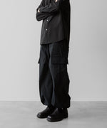 画像をギャラリービューアに読み込む, VEIN ヴェインのCO/NY STRETCH WEATHER FILED CARGO TROUSERS - BLACKの公式通販サイトsession福岡セレクトショップ
